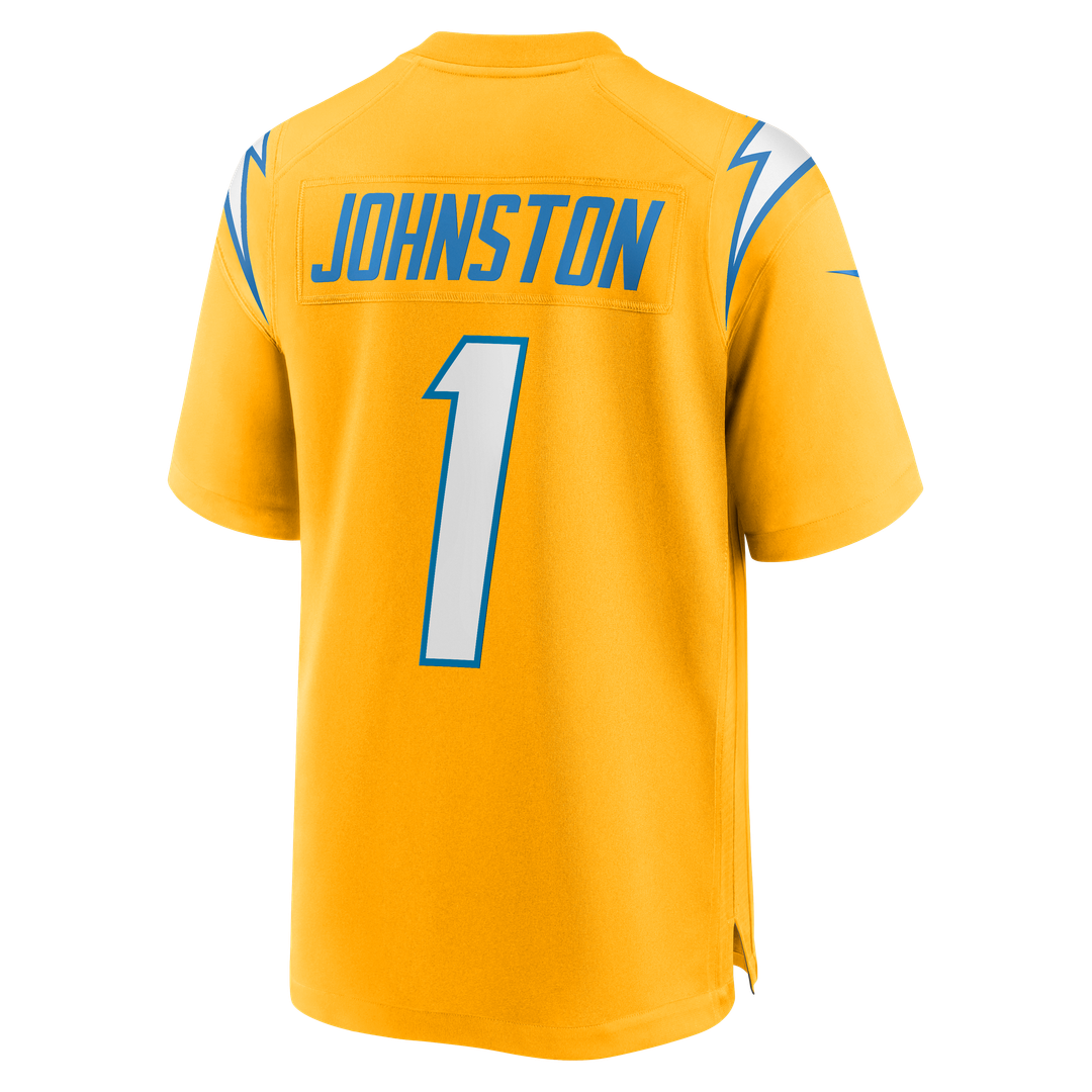 Los Angeles Chargers Quentin Johnston Nike Powder Blue Game Player Jersey