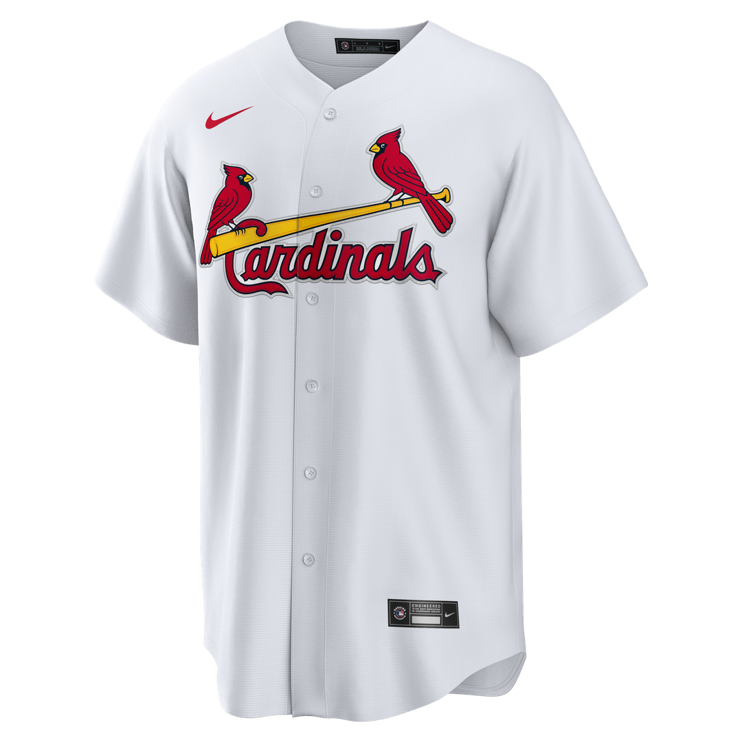 St. Louis Cardinals José Fermín Nike White Home Replica Jersey