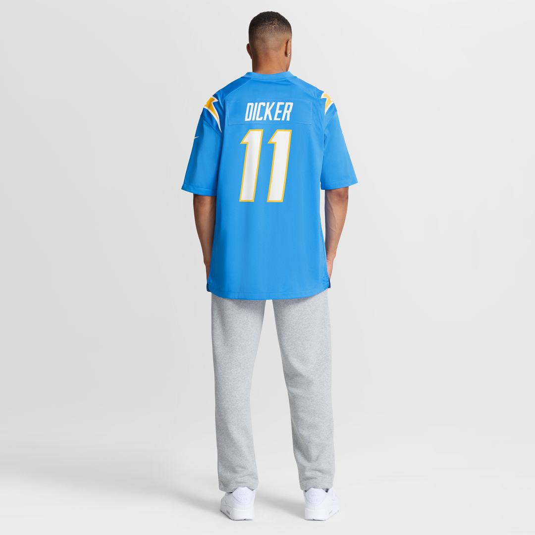 Los Angeles Chargers Cameron Dicker Nike Gold Alternate Game Jersey