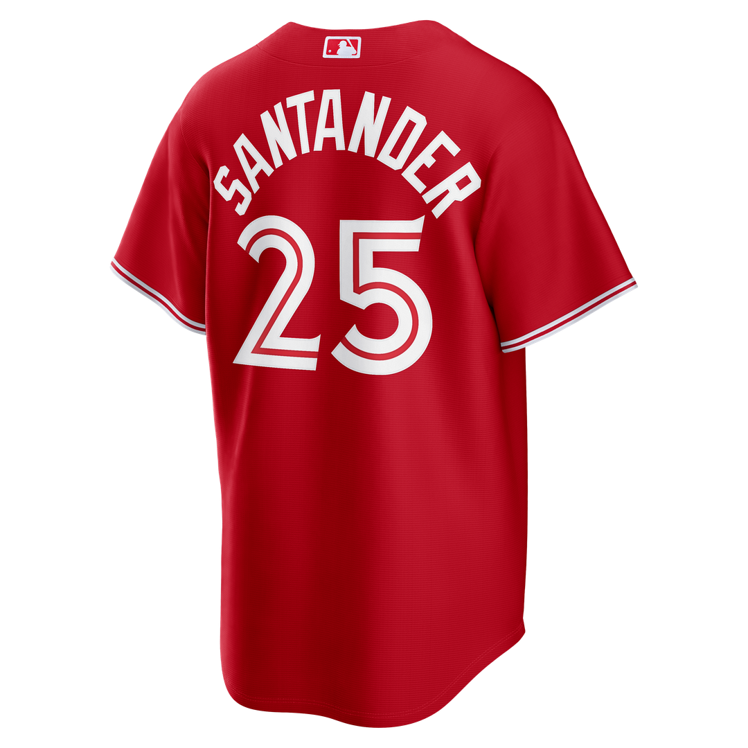 Toronto Blue Jays Anthony Santander Nike Red Canada Day Replica Jersey