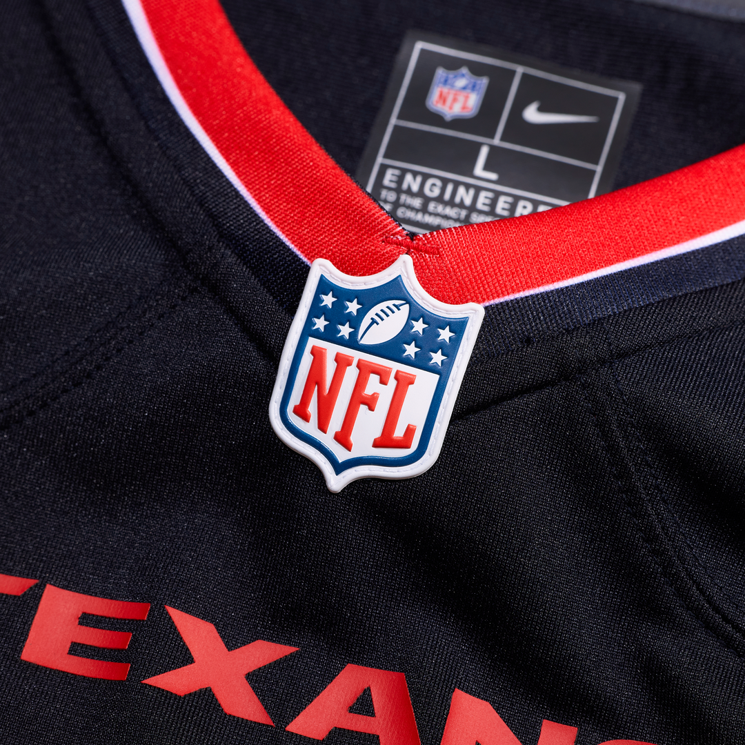 Houston Texans Calen Bullock Nike Navy Team Game Jersey