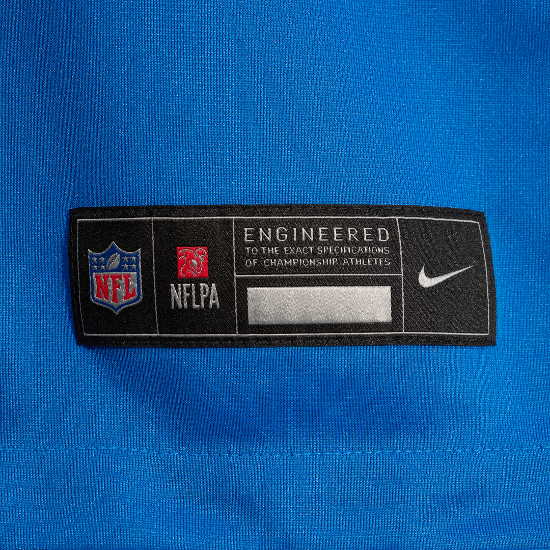 Detroit Lions Isiah Pacheco Nike Blue Team Game Jersey