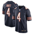Chicago Bears D'Andre Swift Nike Navy Game Jersey