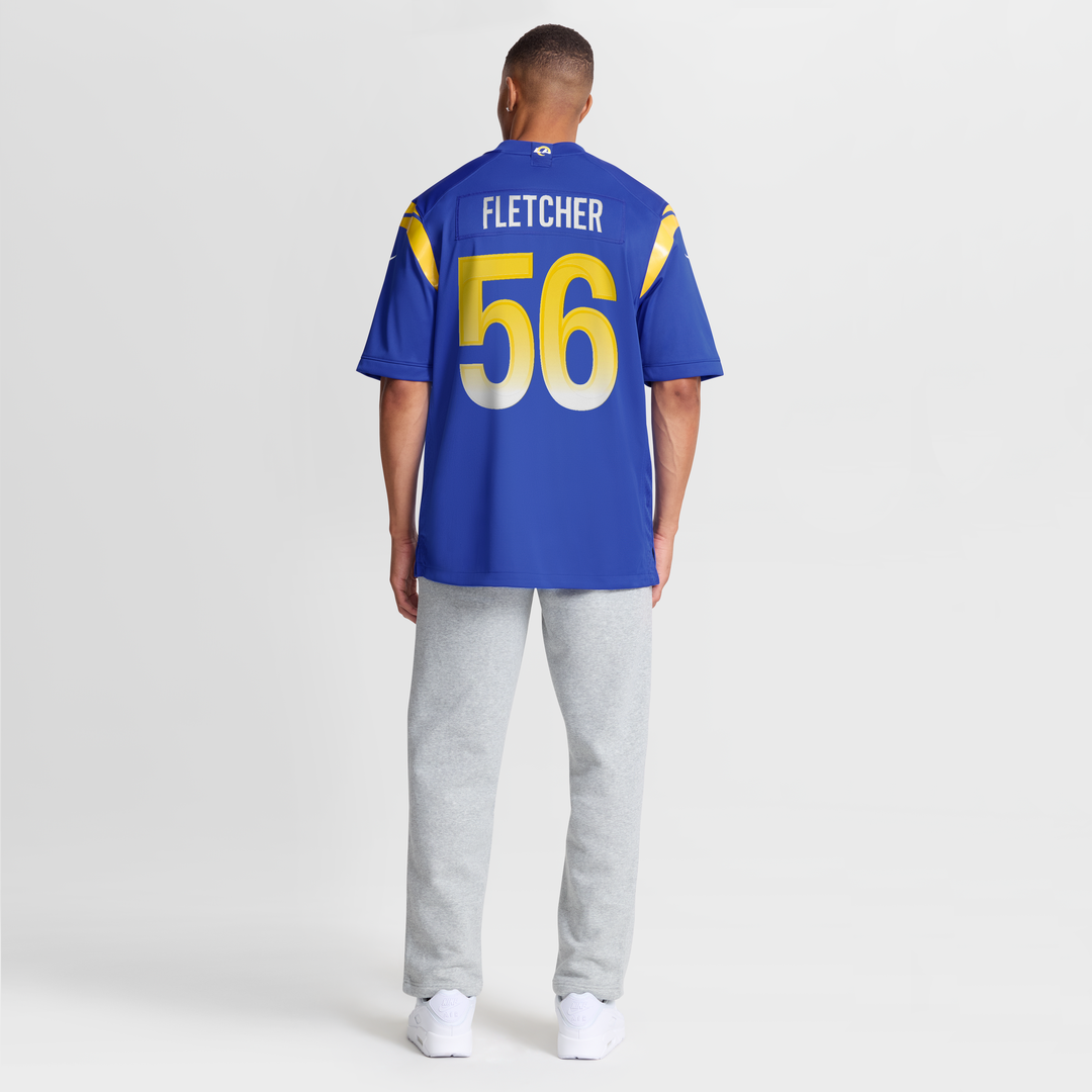 Los Angeles Rams London Fletcher Nike Royal Game Retired Player Jersey