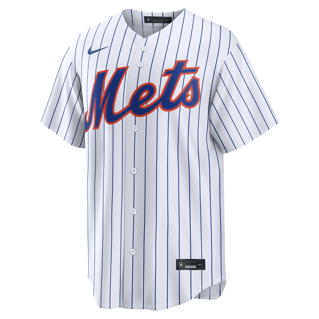 New York Mets AJ Ewing Nike White Home Replica Jersey