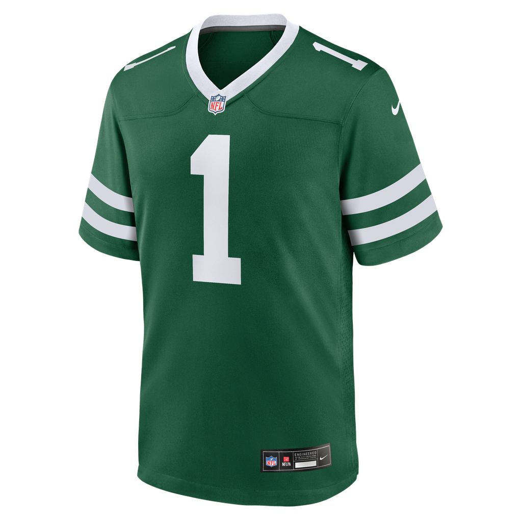 New York Jets Kenyon Sadiq Nike Green Team Game Jersey