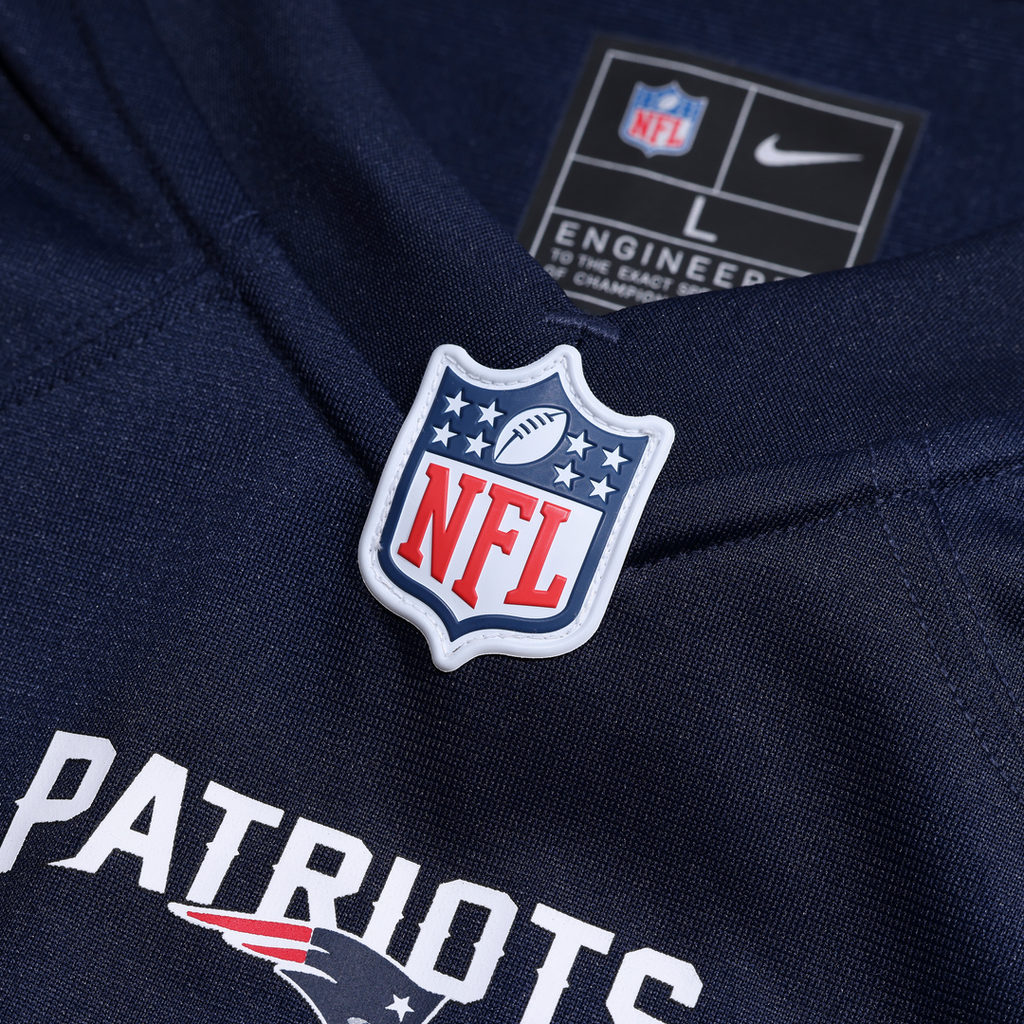 New England Patriots Kevin Byard III Nike Navy Team Game Jersey