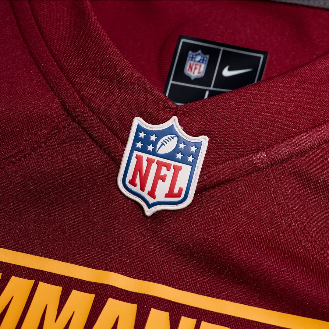 Washington Commanders Javon Kinlaw Nike Burgundy Team Game Jersey