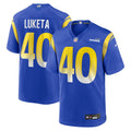 Los Angeles Rams Jesse Luketa Nike Royal Team Game Jersey