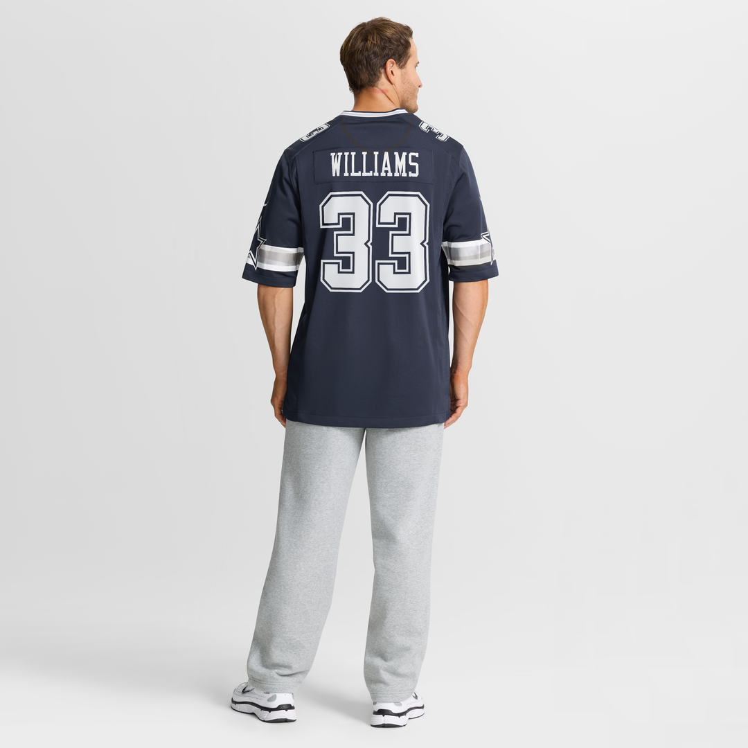 Dallas Cowboys Javonte Williams Nike White Alternate Game Jersey
