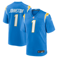 Los Angeles Chargers Quentin Johnston Nike Powder Blue Game Player Jersey
