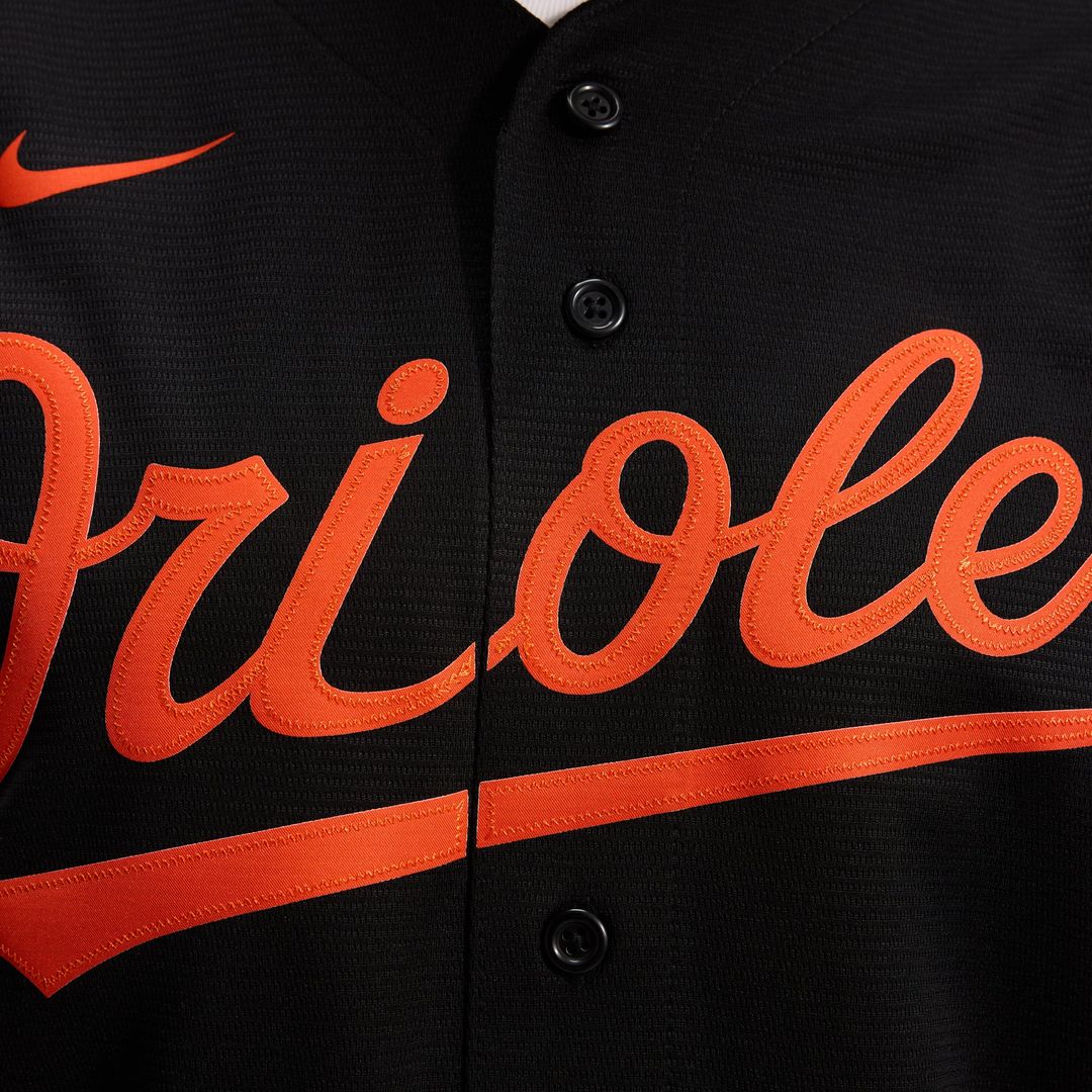 Baltimore Orioles Nike White Home Replica Team Jersey