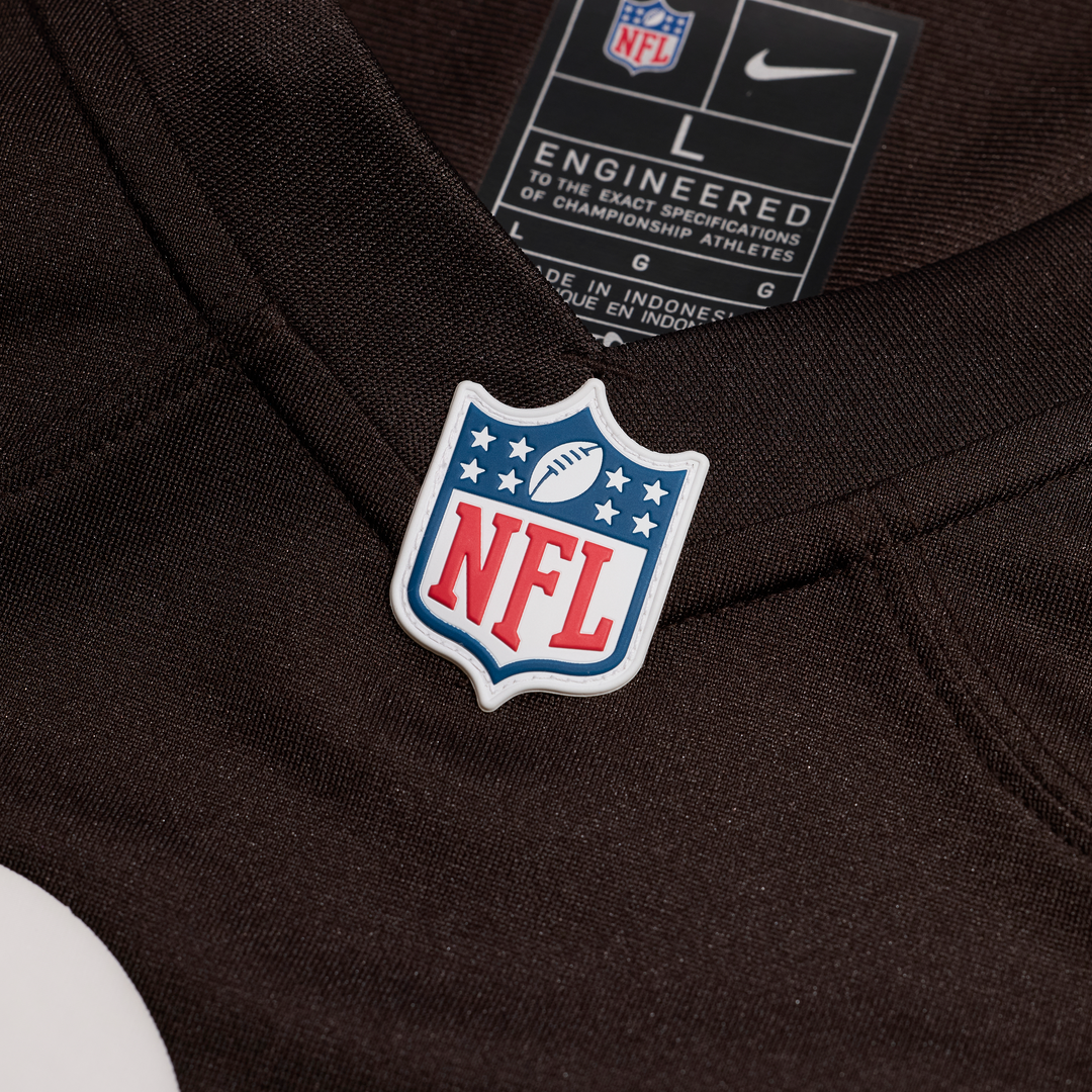 Cleveland Browns Spencer Fano Nike Brown Team Game Jersey
