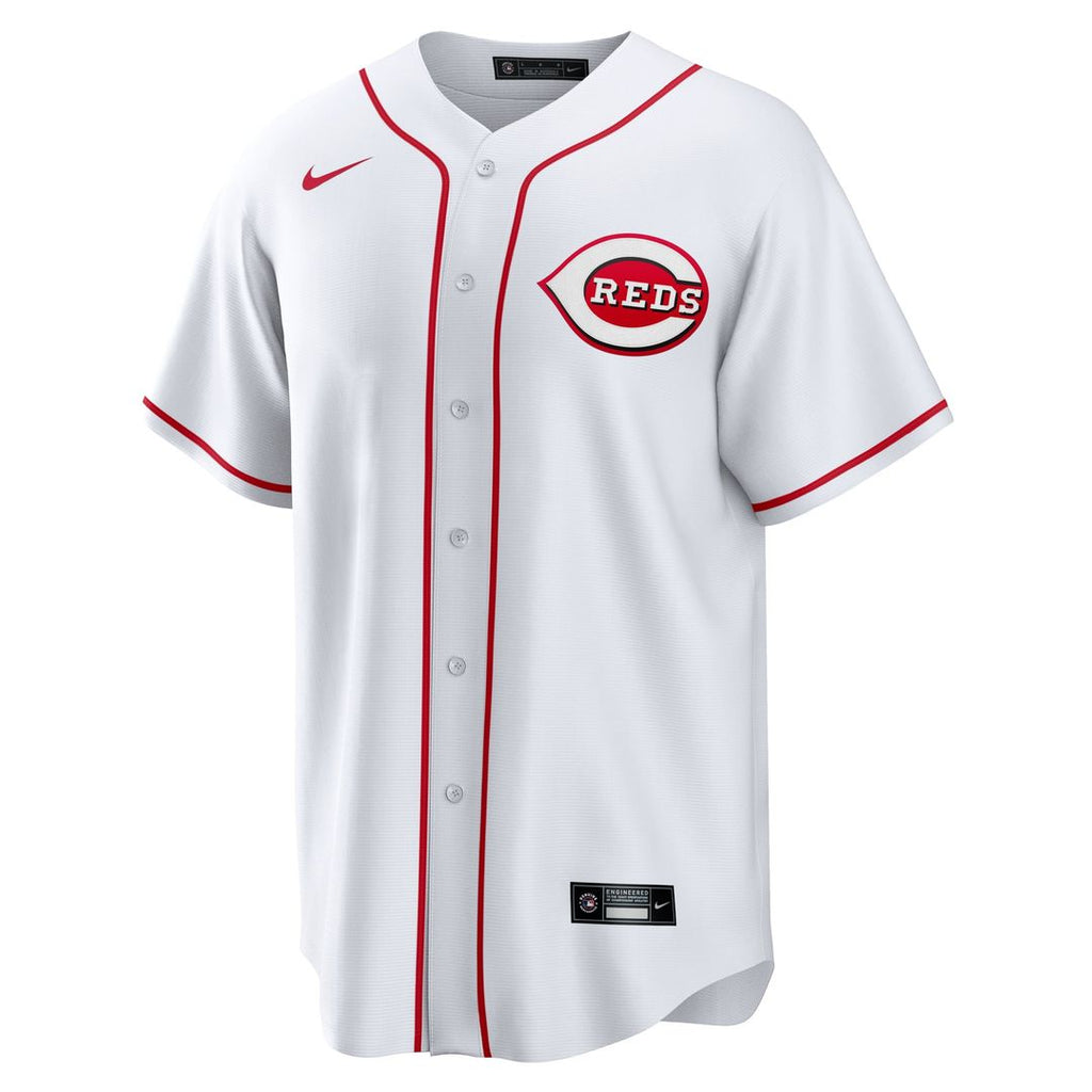 Cincinnati Reds Tyler Stephenson Nike White Home Replica Jersey