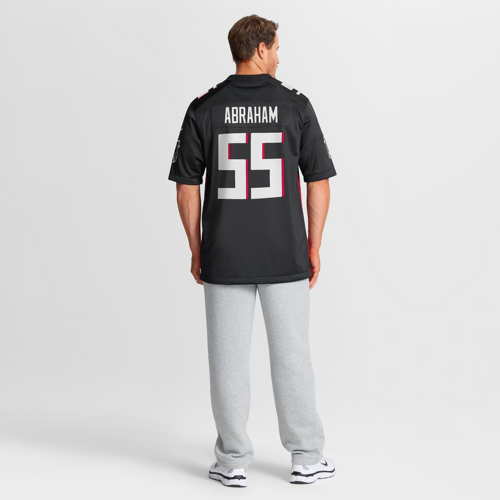 Atlanta Falcons John Abraham Nike Black Game Retired Player Jersey