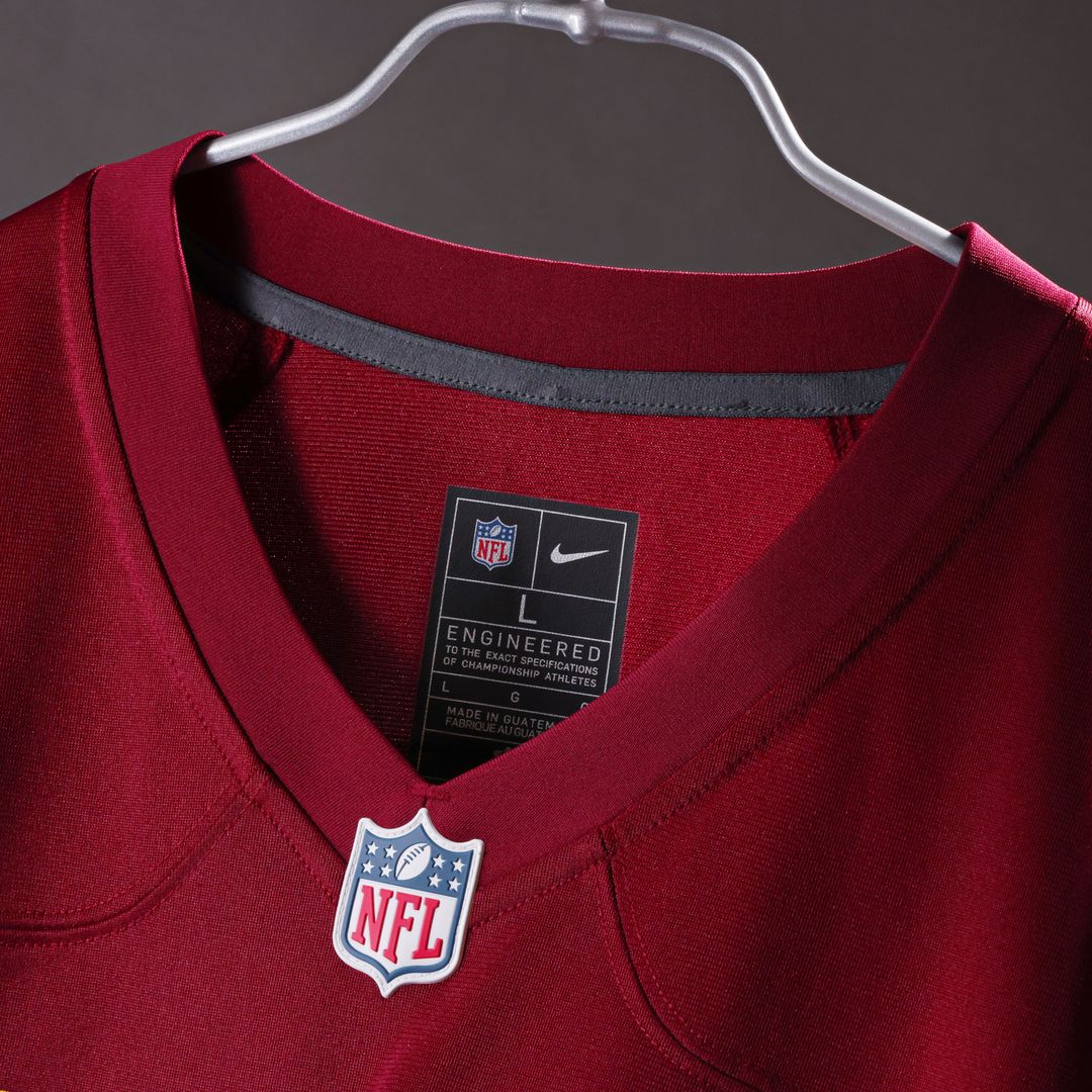 Washington Commanders Mike Sainristil Nike Black Hail Raiser Alternate Game Jersey