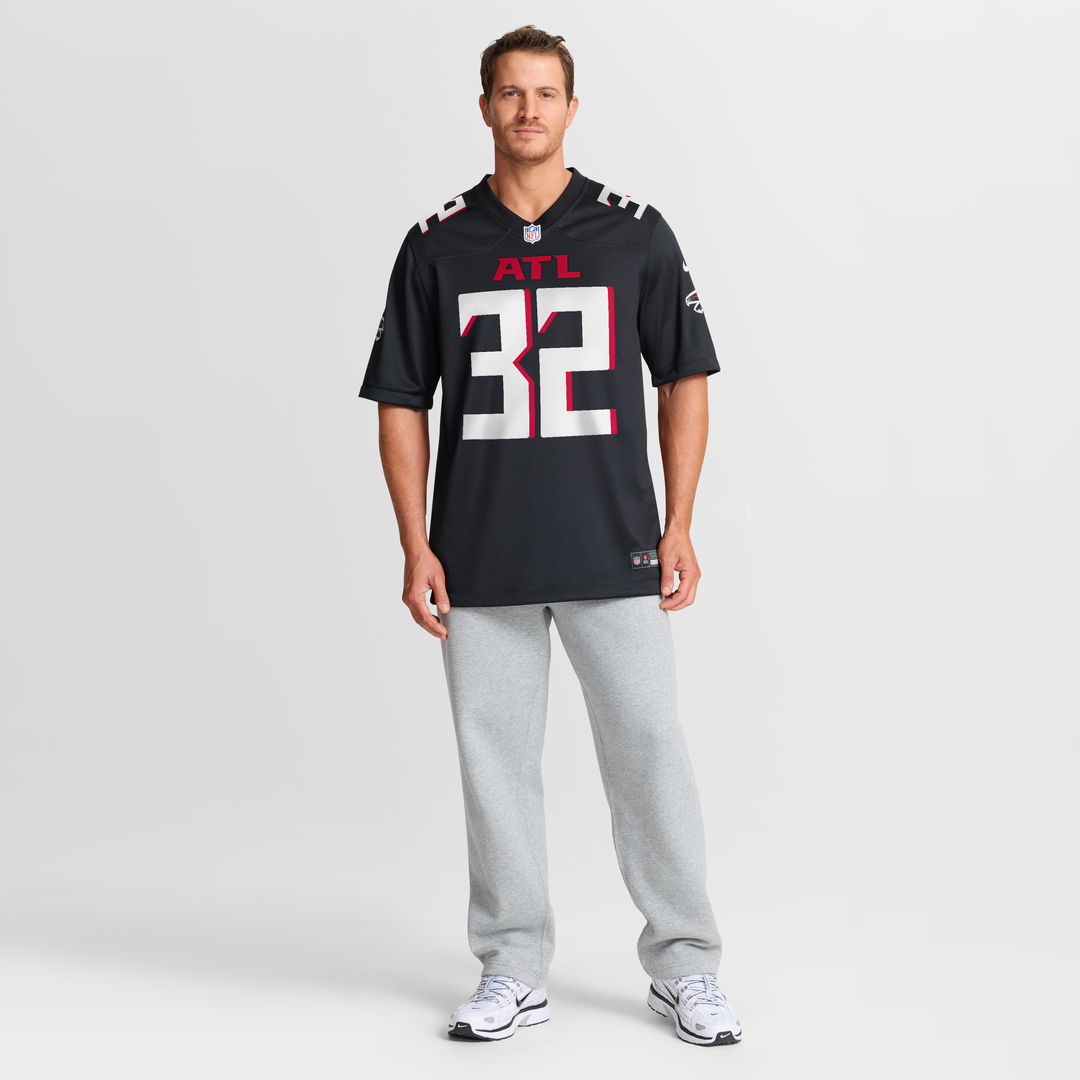 Atlanta Falcons Jamal Anderson Nike Black Game Retired Player Jersey