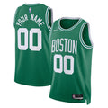 Boston Celtics Nike Icon Edition Swingman Jersey - Kelly Green - Custom - Unisex