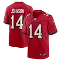 Tampa Bay Buccaneers Brad Johnson Nike Red Game Retired Player Jersey