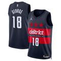 Washington Wizards Jordan Brand Statement Edition Swingman Jersey - Navy - Kyshawn George