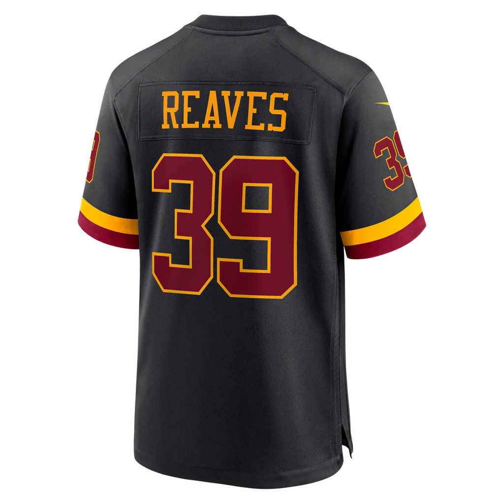Washington Commanders Jeremy Reaves Nike Burgundy Game Jersey