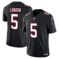 Atlanta Falcons Drake London Nike Black Alternate Throwback Vapor F.U.S.E. Stitched Limited Jersey