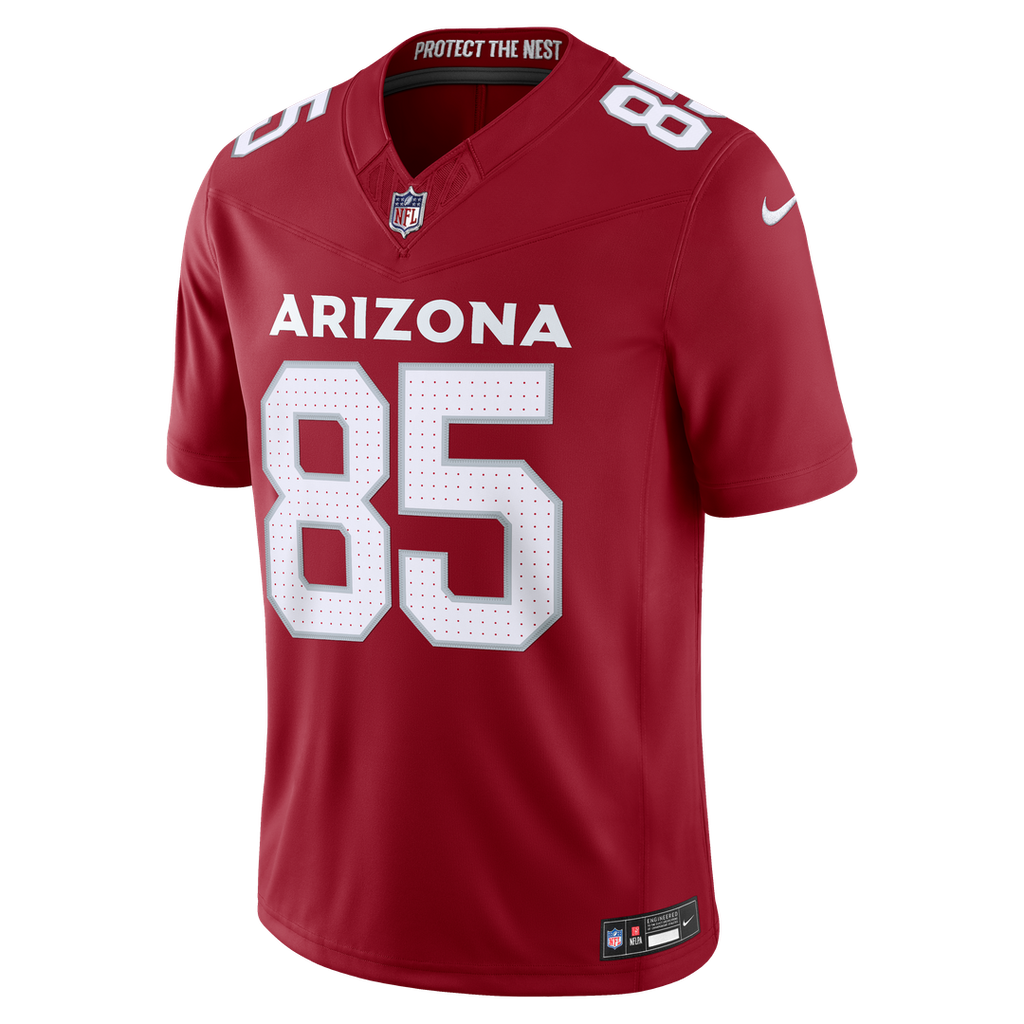 Arizona Cardinals Trey McBride Nike White Vapor F.U.S.E. Stitched Limited Jersey