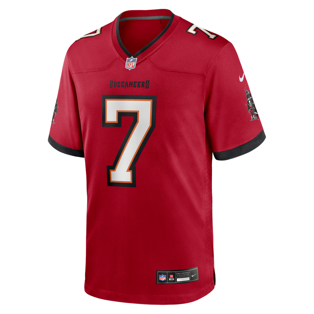 Tampa Bay Buccaneers Bucky Irving Nike Pewter Alternate Game Jersey