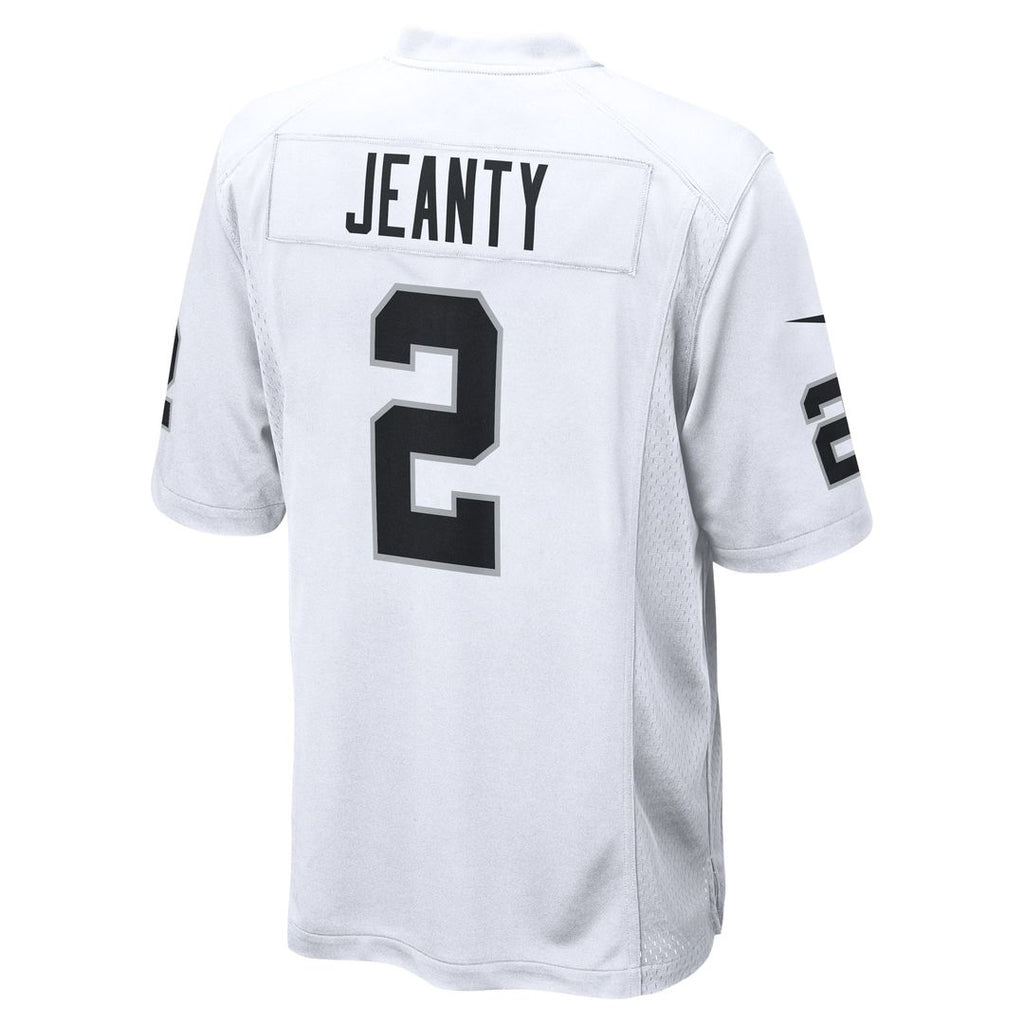 Las Vegas Raiders Ashton Jeanty Nike White Game Jersey