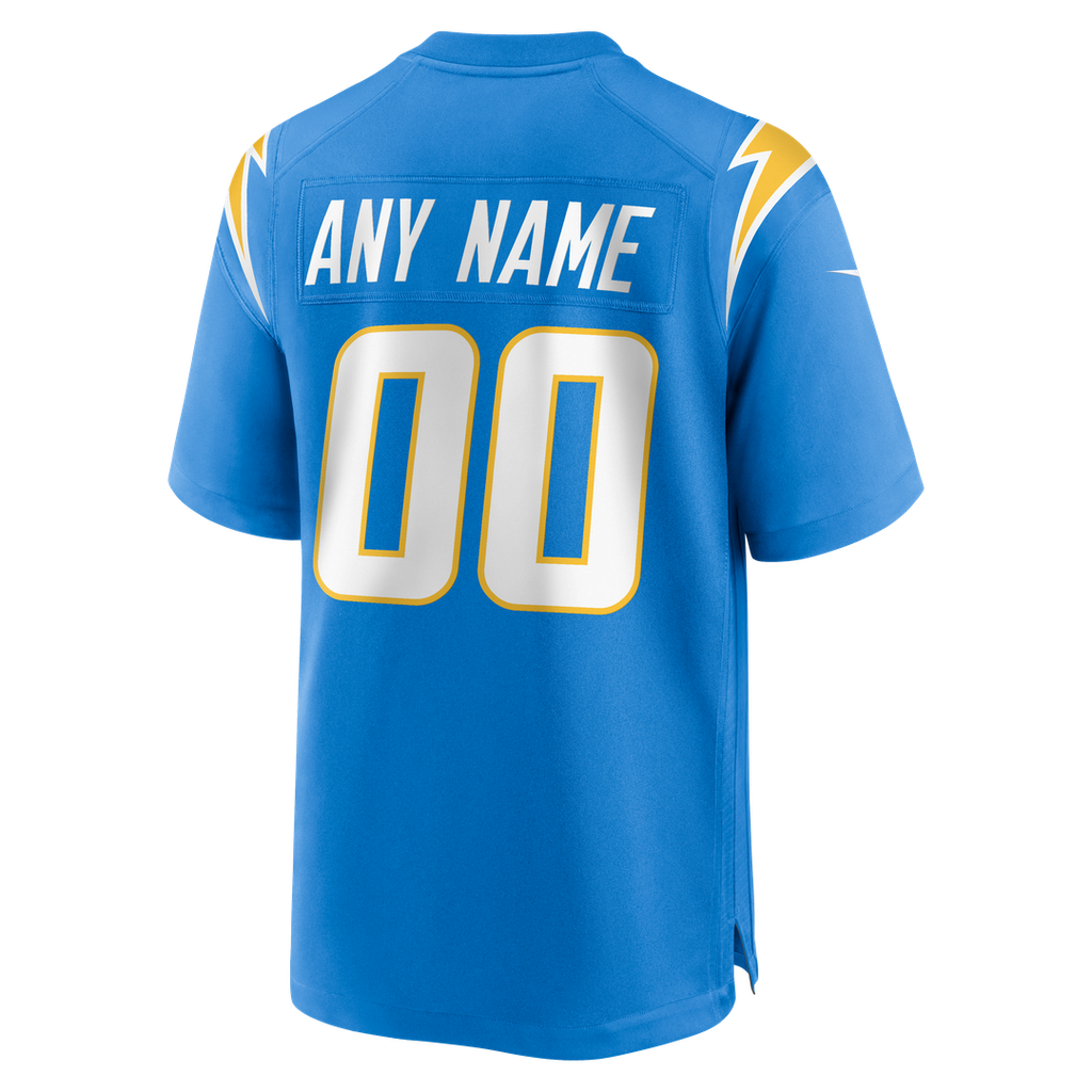 Los Angeles Chargers Nike Navy Alternate Super Chargers Game Custom Jersey