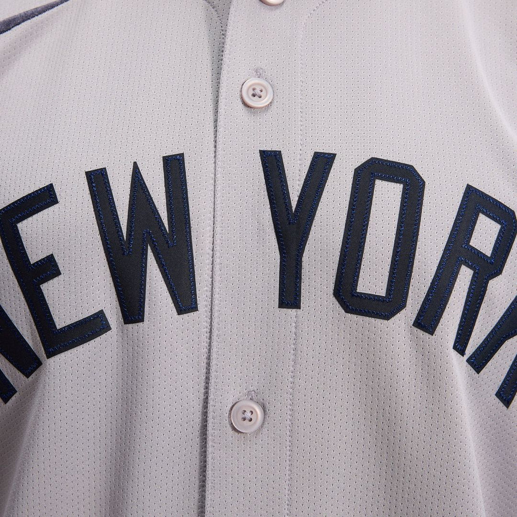New York Yankees Aaron Judge Nike Gray Road Limited Player Jersey