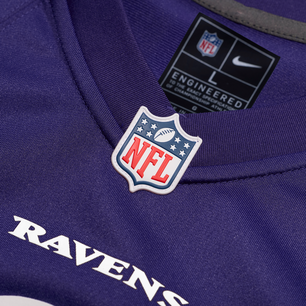 Baltimore Ravens Cornelius Johnson Nike Purple Team Game Jersey