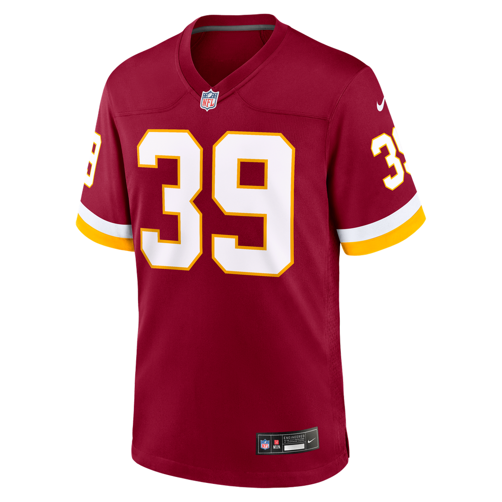 Washington Commanders Jeremy Reaves Nike Black Hail Raiser Alternate Game Jersey