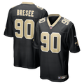 New Orleans Saints Bryan Bresee Nike Black Game Jersey