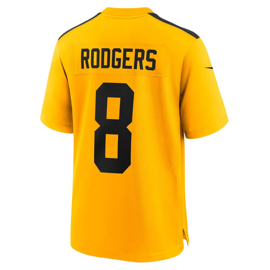 Pittsburgh Steelers Aaron Rodgers Nike Black Game Jersey