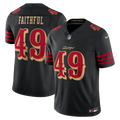 San Francisco 49ers The Faithful Nike Black Rivalries Collection Stitched Limited Jersey