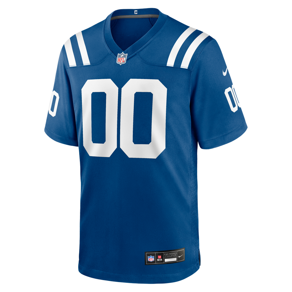Indianapolis Colts Nike White Custom Game Jersey