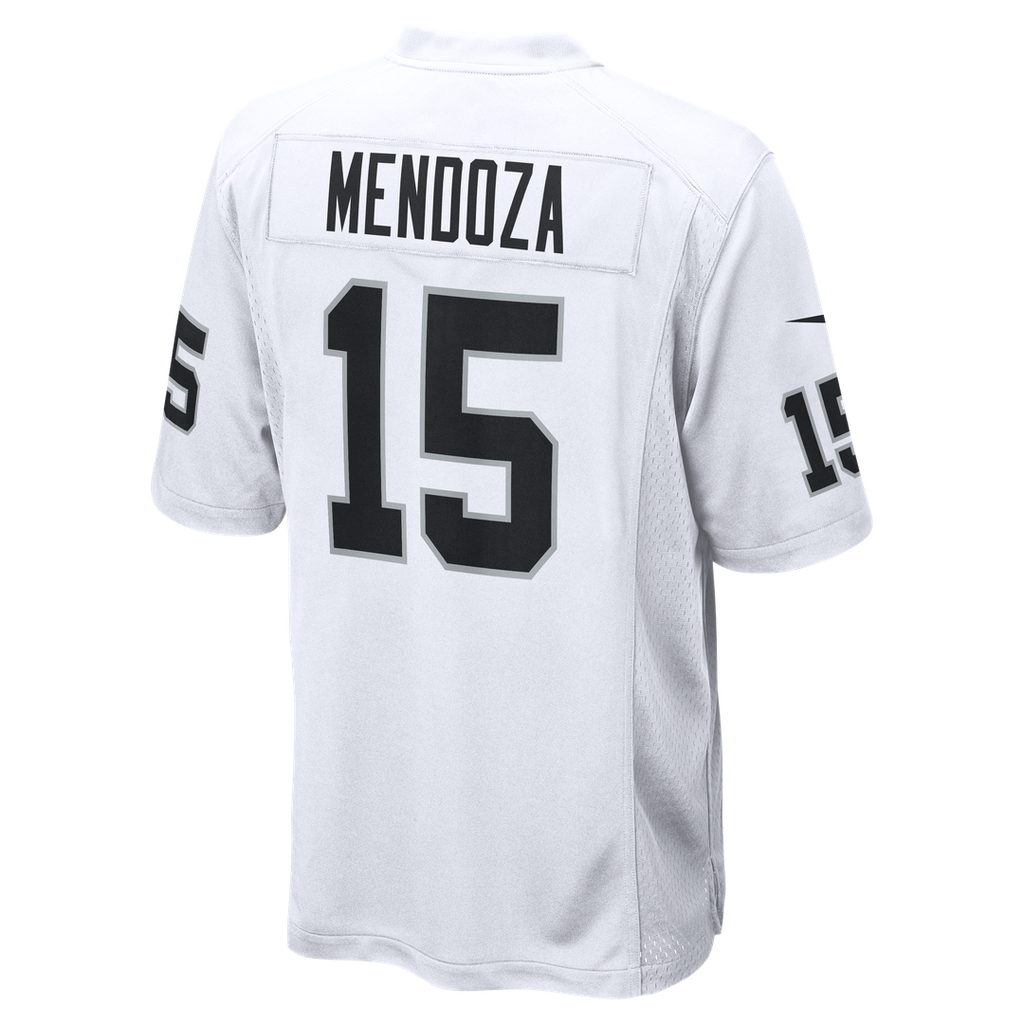 Las Vegas Raiders Fernando Mendoza Nike Black Team Game Jersey