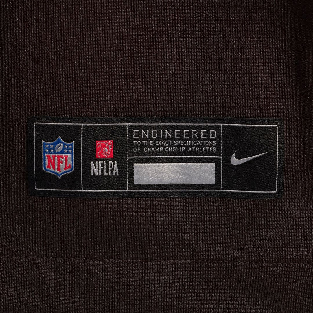 Cleveland Browns Austin Barber Nike Brown Team Game Jersey