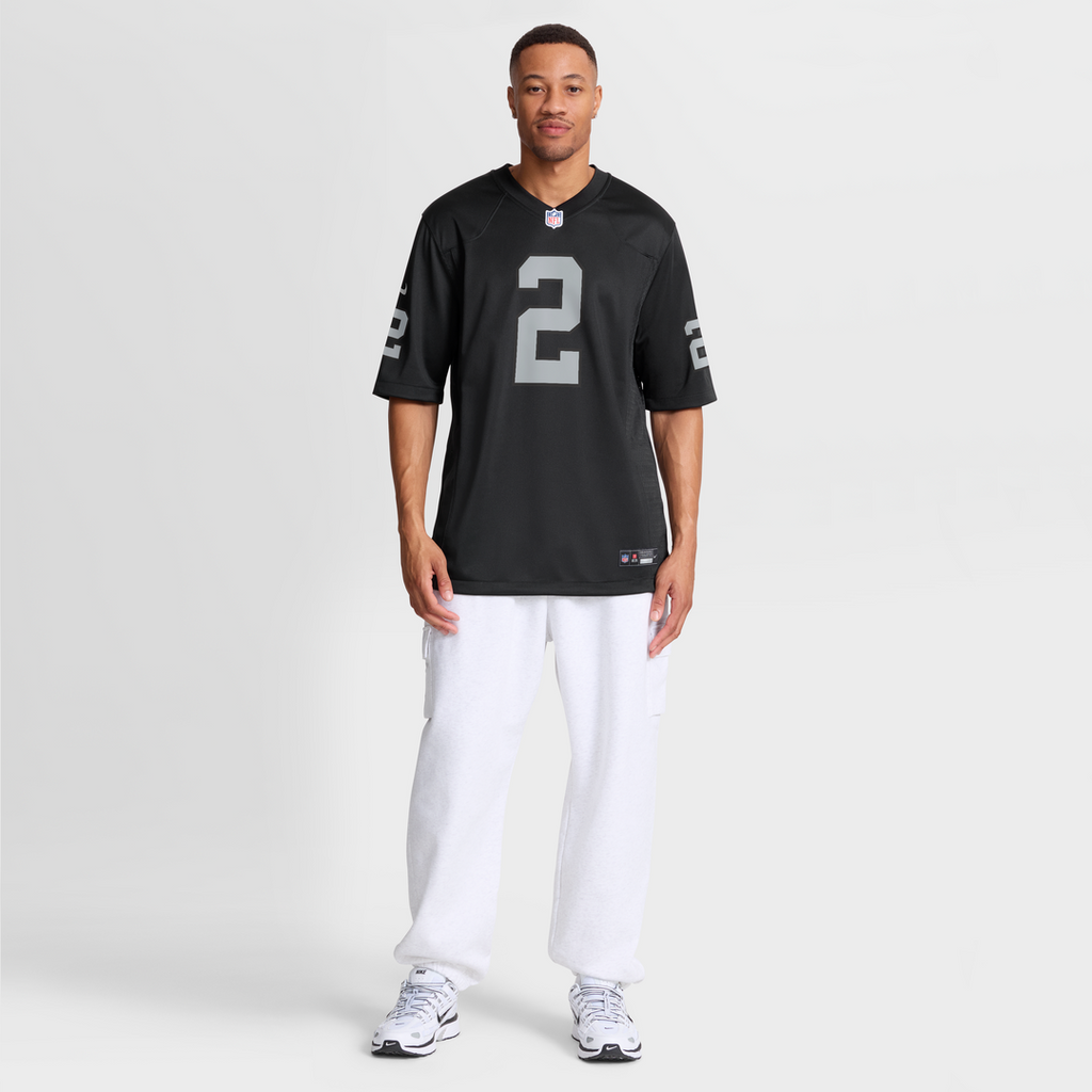 Las Vegas Raiders Ashton Jeanty Nike White Game Jersey