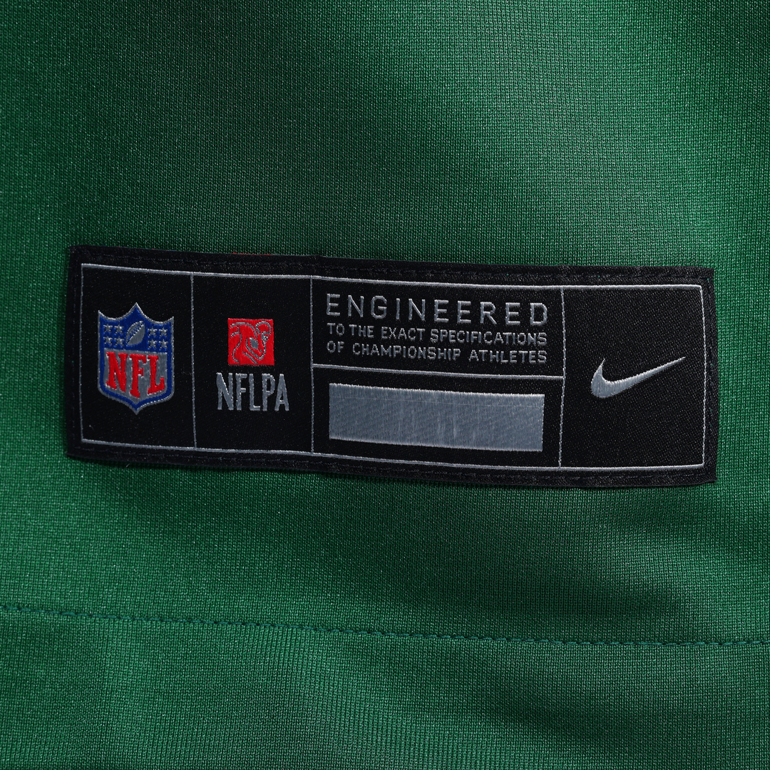 New York Jets T'Vondre Sweat Nike Legacy Green Team Game Jersey