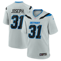 Detroit Lions Kerby Joseph Nike Silver 2026 Rivalries Collection Game Jersey