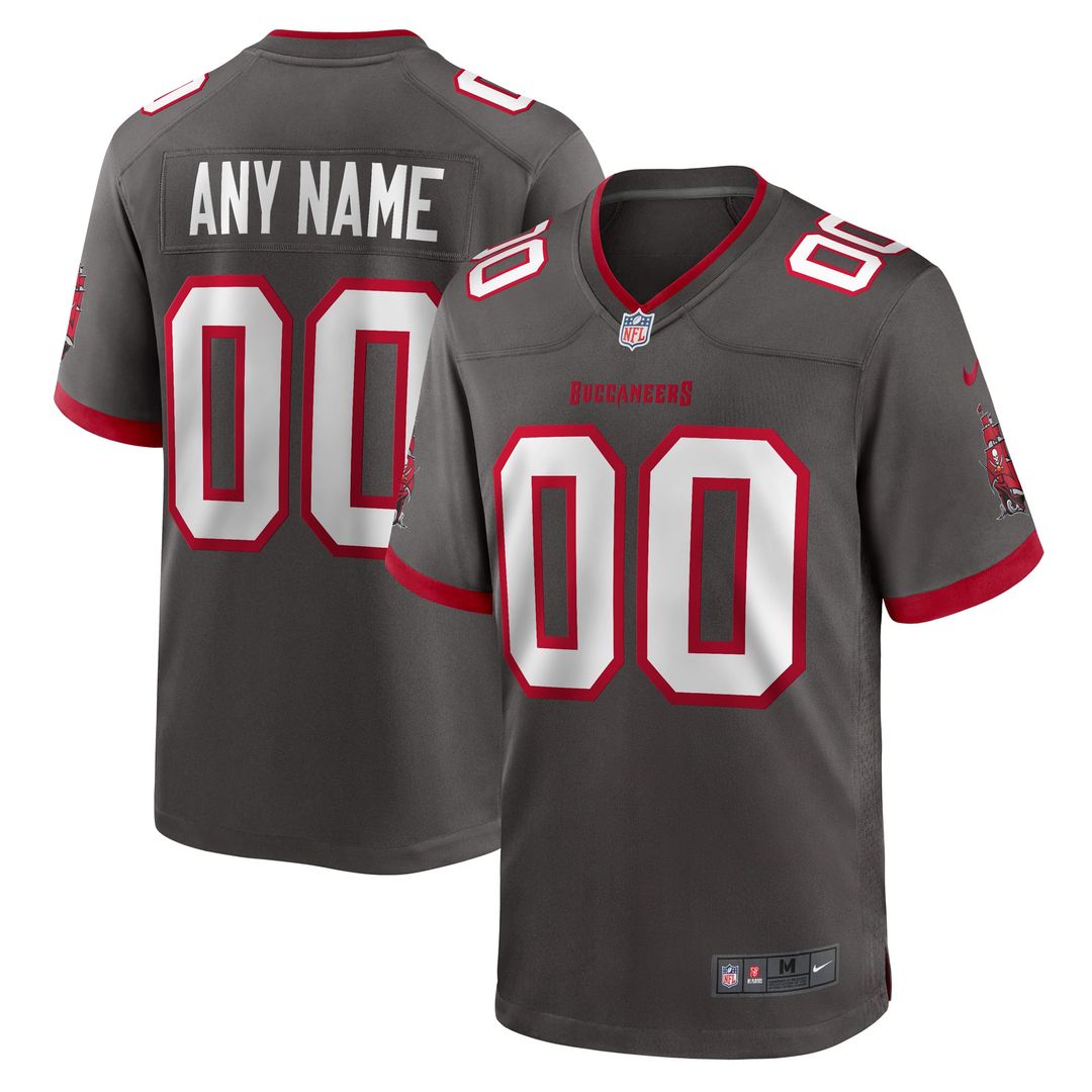 Nike White Tampa Bay Buccaneers White Custom Game Jersey