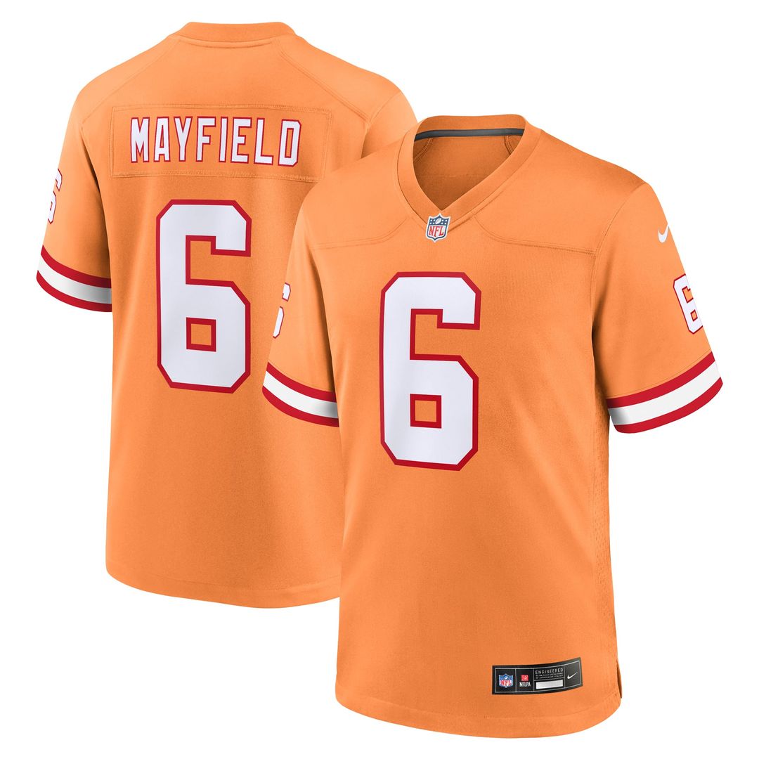 Tampa Bay Buccaneers Baker Mayfield Nike Red Team Game Jersey