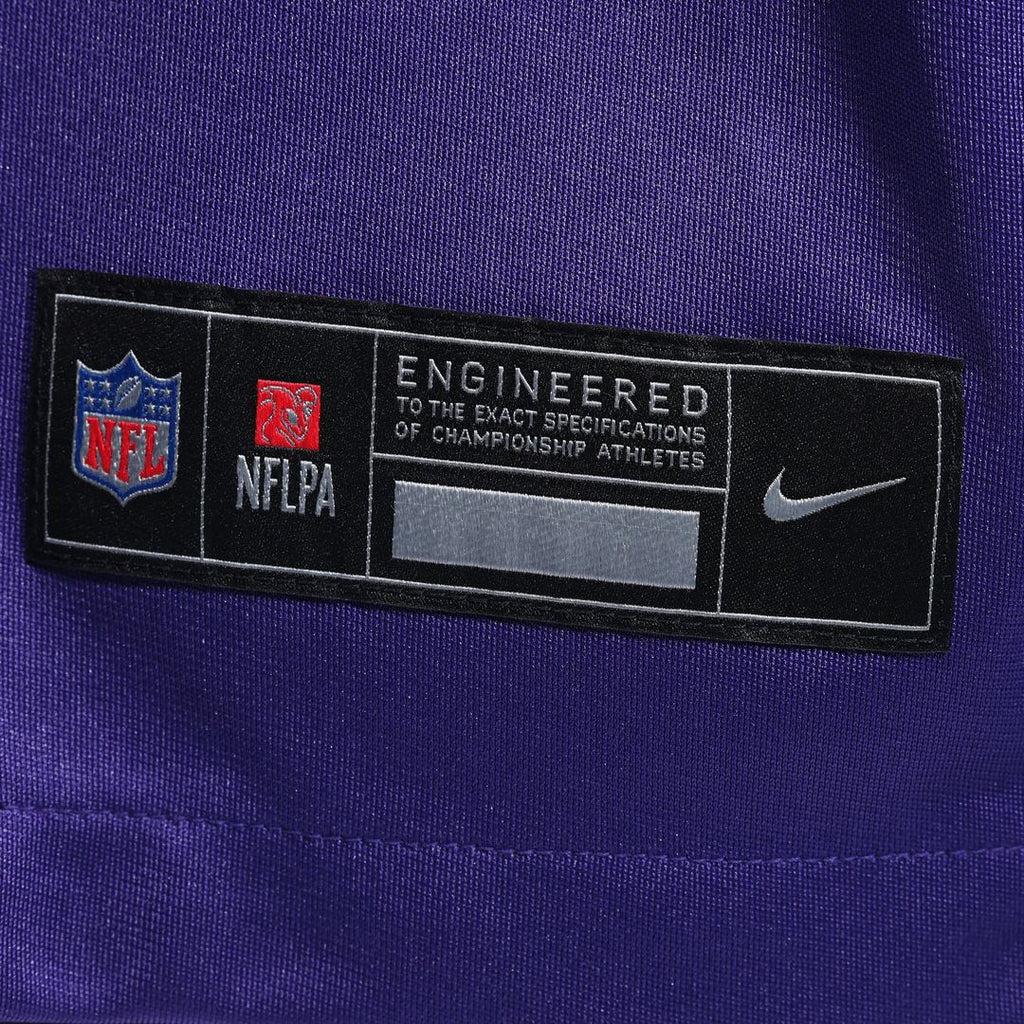 Minnesota Vikings Dallas Turner Nike Purple Alternate Game Jersey