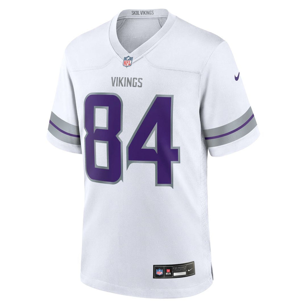 Minnesota Vikings Randy Moss Nike White Alternate Retired Player Game Jersey