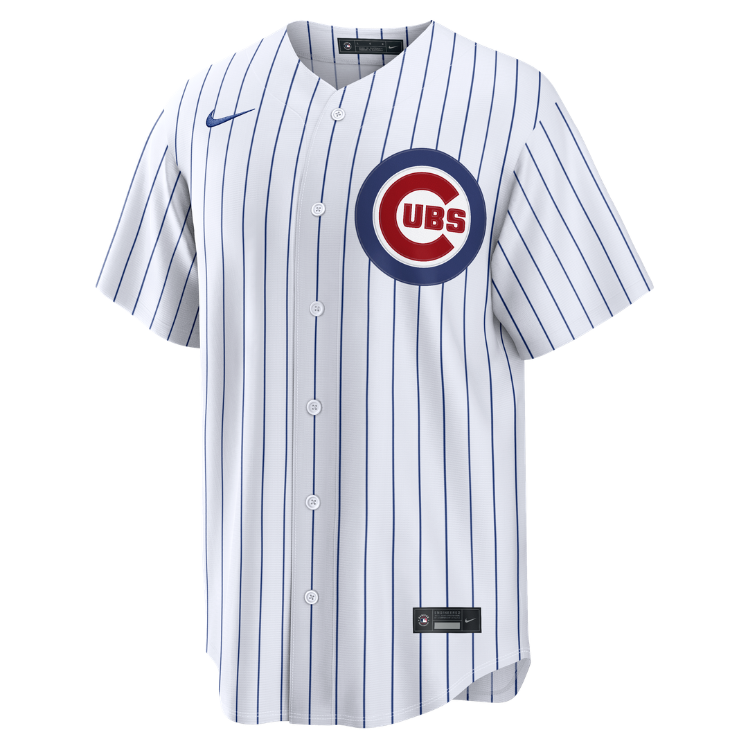 Chicago Cubs Ian Happ Nike White Home Replica Jersey