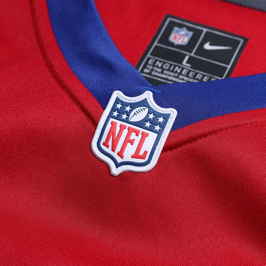 New York Giants Jaxson Dart Nike Royal Team Game Jersey