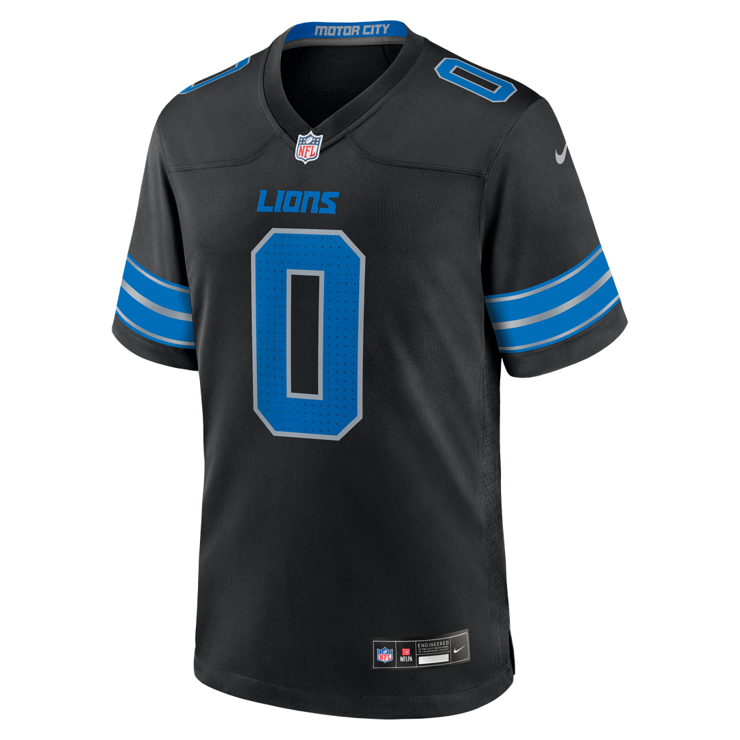Detroit Lions Jahmyr Gibbs Nike Blue Game Player Jersey