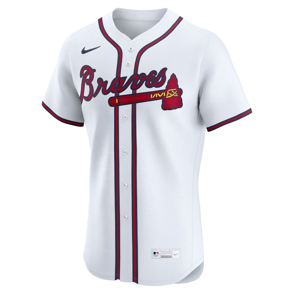 Atlanta Braves Ronald Acuña Jr. Nike Navy Alternate Elite Jersey